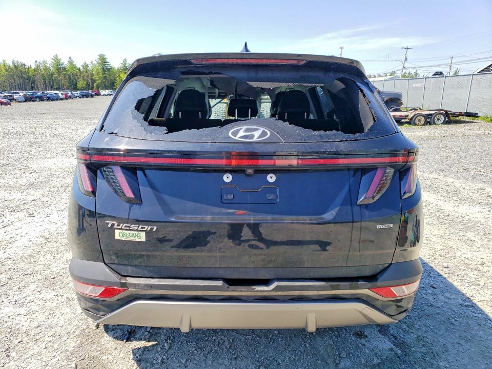2022 Hyundai Tucson VIN KM8JCCAE0NU031056 COPART salvage auction — VANDALISM, Ns - Salvage Title, sold $6,700 on 2026-07-09 (photo 6)