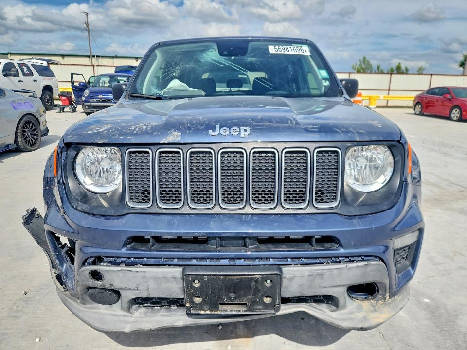 2023 Jeep VIN ZACNJDB12PPP55930 COPART salvage auction — FRONT END, Tx - Salvage Vehicle Title, sold $3,500 on 2026-08-07 (photo 5)