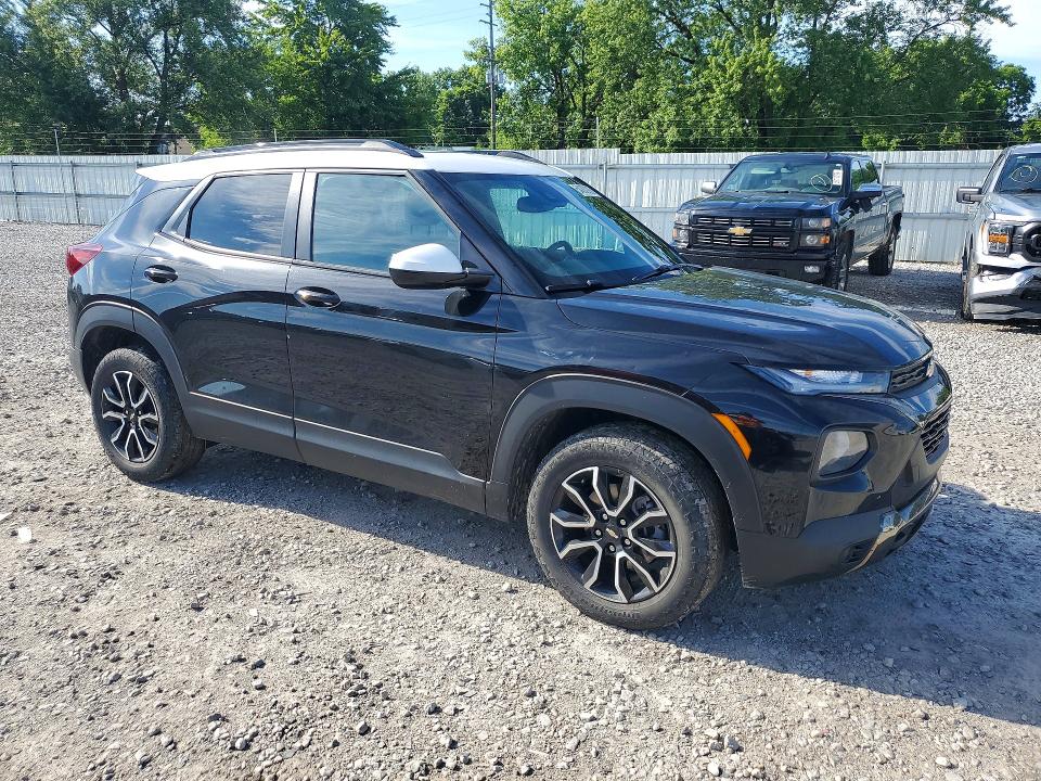 2023 Chevrolet Trailblazer VIN KL79MSSL4PB034744 COPART salvage auction — HAIL, Oh - Cert Of Title-Salvage, sold $2,600 on 2026-07-28 (photo 4)