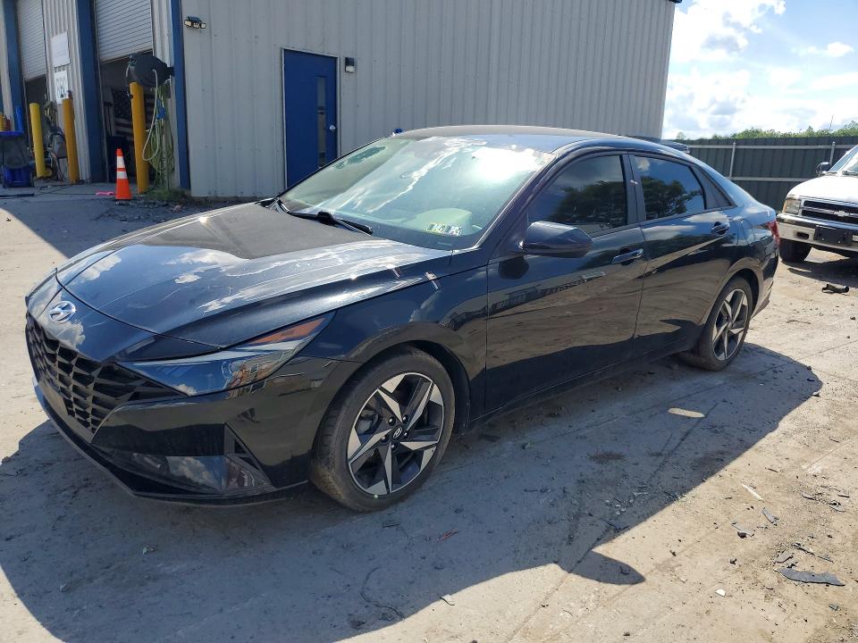 2023 Hyundai Elantra VIN 5NPLS4AGXPH090121 COPART salvage auction — FRONT END, WV - CERTIFICATE OF TITLE, sold $2,100 on 2026-07-23 (photo 1)