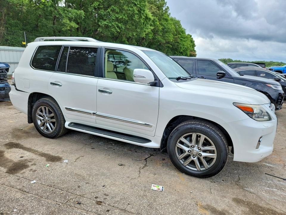2013 Lexus Lx 570 VIN JTJHY7AX0D4101776 COPART salvage auction — REAR END, Ga - Cert Of Title-Salvage, sold $20,100 on 2026-07-24 (photo 4)