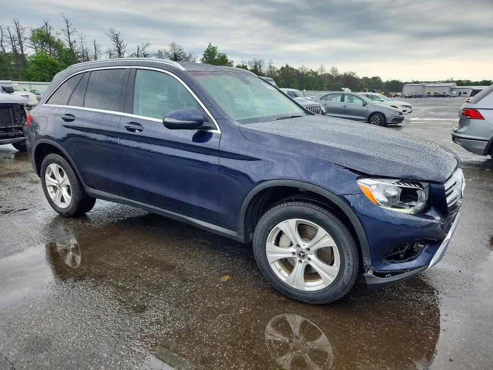 2018 Mercedes-benz Glc VIN WDC0G4KB8JV026328 COPART salvage auction — FRONT END, PA - CERTIFICATE OF SALVAGE, sold $7,500 on 2026-07-06 (photo 4)