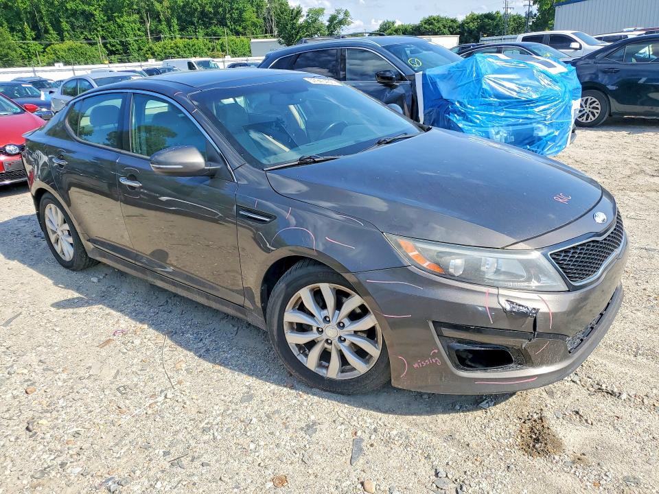 2014 Kia VIN 5XXGN4A75EG261021 COPART salvage auction — REAR END, Va - Certificate Of Title, sold $525 on 2026-07-07 (photo 4)