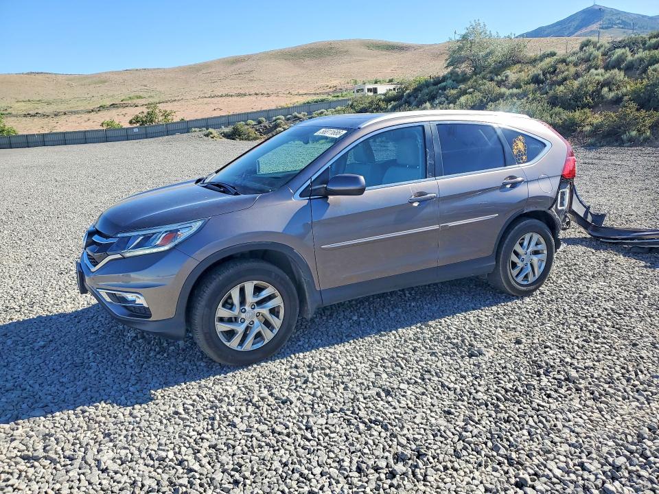 2015 Honda Cr-v VIN 5J6RM4H72FL010146 COPART salvage auction — REAR END, Nv - Salvage Title, sold $6,500 on 2026-07-09 (photo 1)
