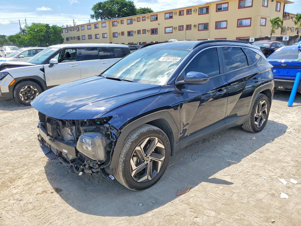 2024 Hyundai VIN KM8JCCD14RU212417 COPART salvage auction — FRONT END, Fl - Cert Of Title Slvg Rebuildable, sold $11,800 on 2026-07-27 (photo 1)