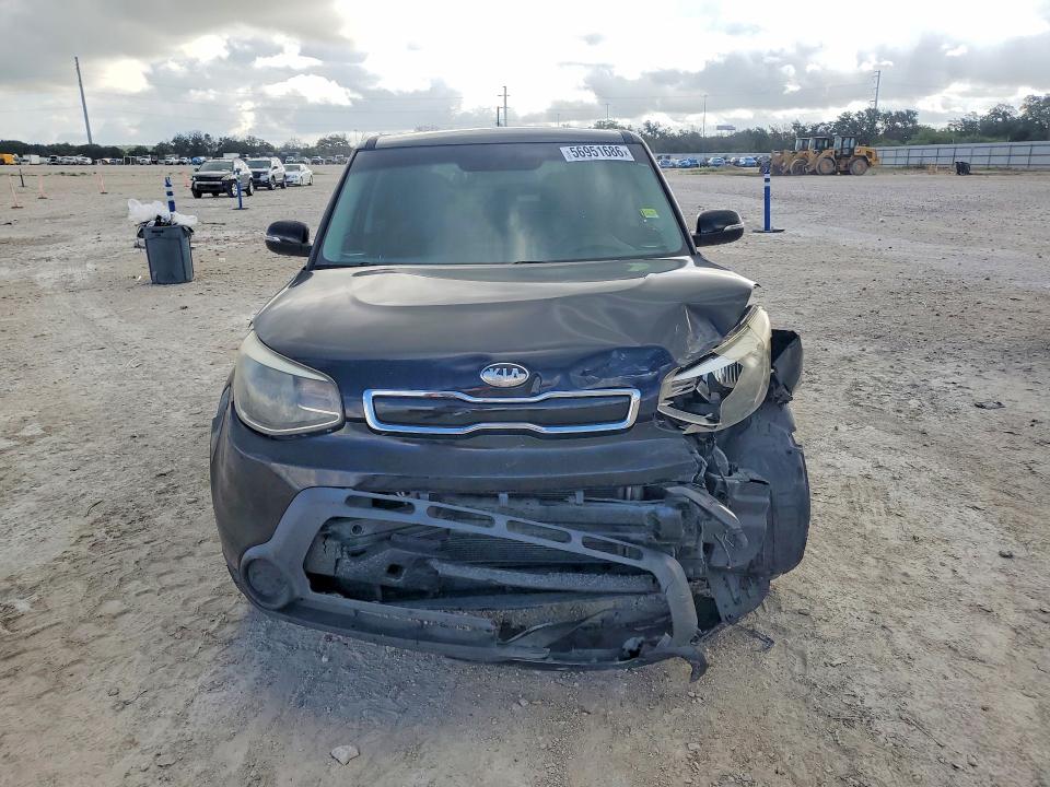 2014 Kia Soul VIN KNDJP3A52E7088804 COPART salvage auction — FRONT END, Tx - Salvage Vehicle Title, sold $1,050 on 2026-07-30 (photo 5)