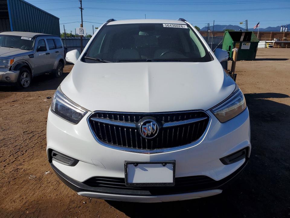 2017 Buick Encore VIN KL4CJESB8HB186466 COPART salvage auction — HAIL, Ks - Cert Of Title-Salvage, sold $275 on 2026-07-27 (photo 5)