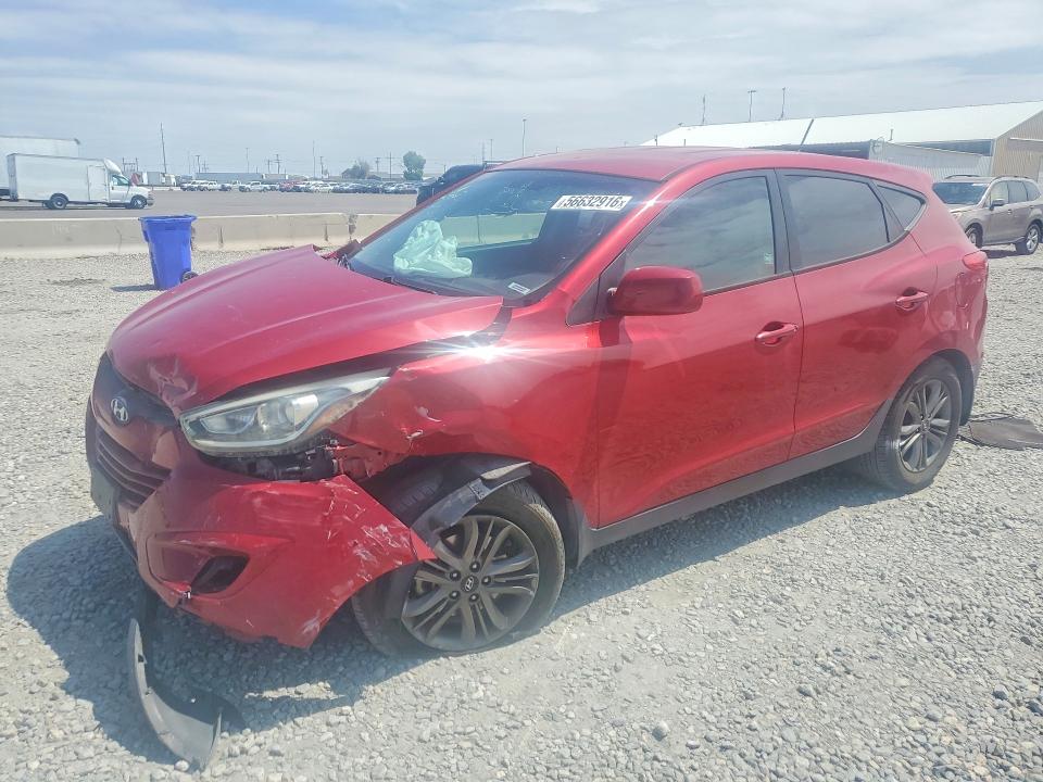 2015 Hyundai VIN KM8JTCAF2FU017749 COPART salvage auction — FRONT END, Co - Public - Salvage Title, sold $1,350 on 2026-07-28 (photo 1)
