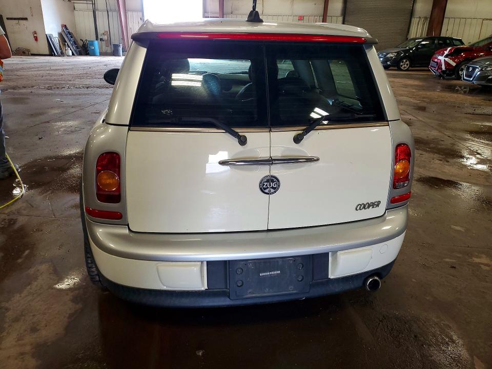 2010 Mini Cooper clubman VIN WMWML3C53ATX36798 COPART salvage auction — WATER/FLOOD, MI - CERT OF TITLE-FLOOD VEHICLE, sold $225 on 2026-07-24 (photo 6)