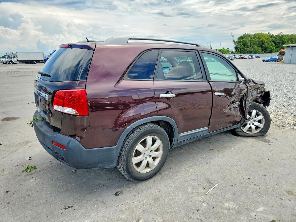 2013 Kia VIN 5XYKT4A23DG383441 COPART salvage auction — FRONT END, Fl - Cert Of Title Slvg Rebuildable, sold $450 on 2026-07-20 (photo 3)