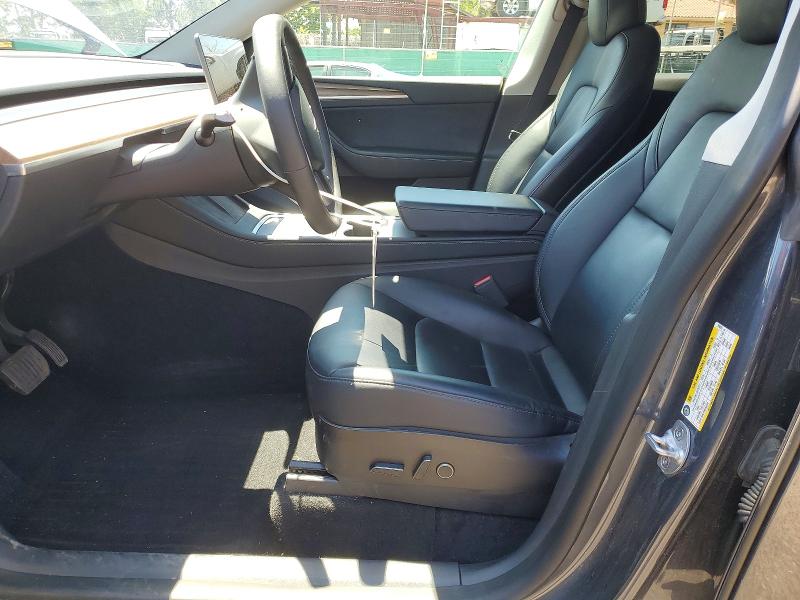 2023 Tesla Model y VIN 7SAYGAEE4PF595636 COPART salvage auction — FRONT END, Co - Public - Salvage Title, sold $300 on 2026-07-30 (photo 7)