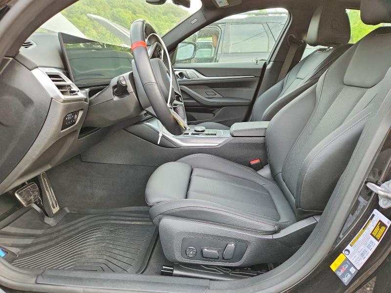 2025 BMW I4 VIN WBY33HD04SFT93383 COPART salvage auction — WATER/FLOOD, Nj - Cert Of Title-Salvage Flood, sold $17,100 on 2026-07-14 (photo 7)