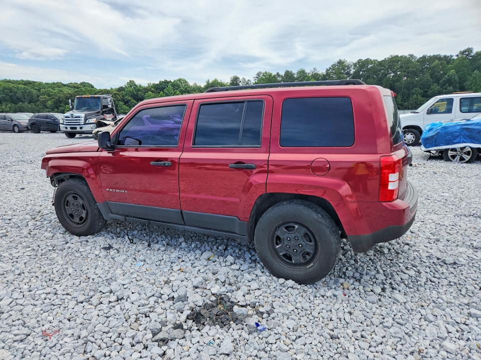 2017 Jeep Liberty (patriot) VIN 1C4NJPBB4HD201396 COPART salvage auction — FRONT END, Ga - Cert Of Title-Salvage, sold $600 on 2026-07-09 (photo 2)