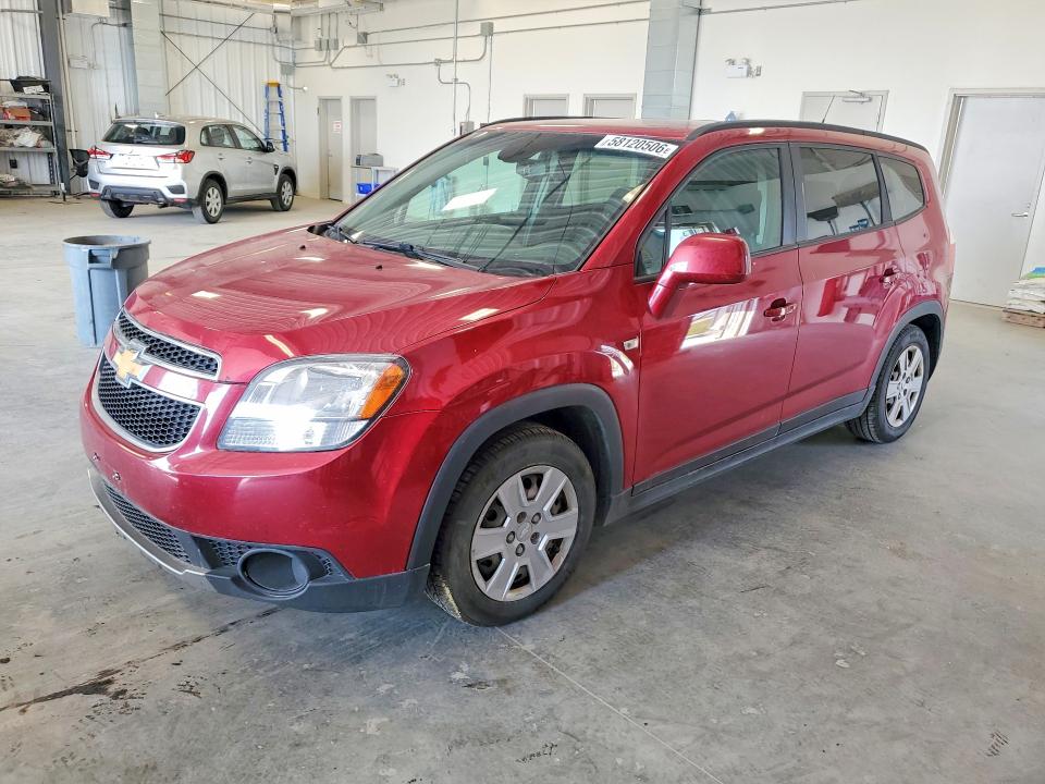 2013 Chevrolet Orlando VIN KL77P2ET7DK158352 COPART salvage auction — MECHANICAL, On - Permit No Brand - Unfit, sold $275 on 2026-07-21 (photo 1)