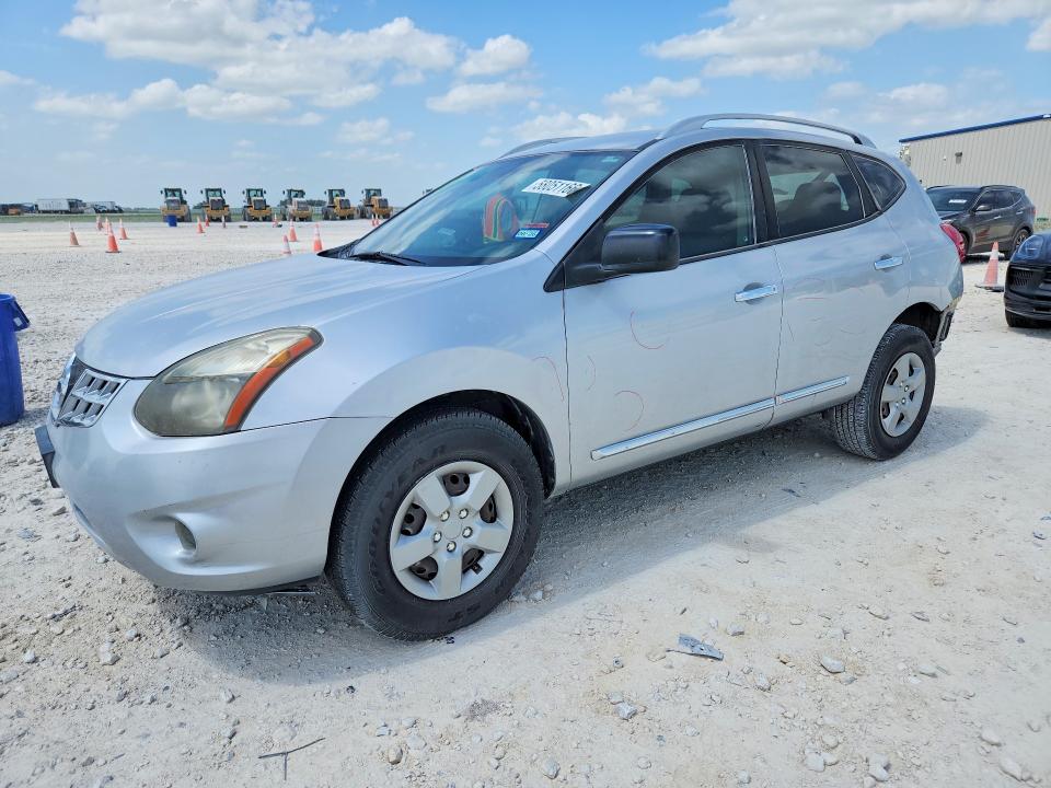 2014 Nissan Rogue VIN JN8AS5MT3EW619362 COPART salvage auction — REAR END, Tx - Salvage Vehicle Title, sold $525 on 2026-07-09 (photo 1)