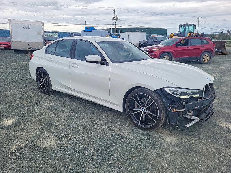 2019 BMW 3 series VIN WBA5R7C53KAJ78345 COPART salvage auction — FRONT END, Nl - Salvage Brand, sold $15,300 on 2026-07-16 (photo 4)