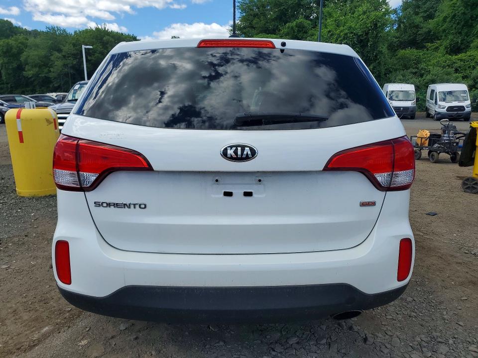 2014 Kia Sorento VIN 5XYKTCA6XEG548383 COPART salvage auction — MINOR DENT/SCRATCHES, Ct - Certificate Of Title (P), sold $1,250 on 2026-07-02 (photo 6)