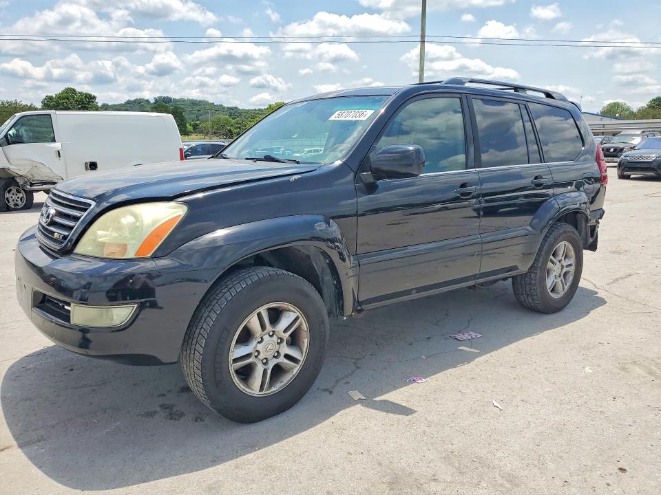 2004 Lexus Gx 470 VIN JTJBT20X040062879 COPART salvage auction — REAR END, Tn - Dealer Only Clean Title (P), sold $2,800 on 2026-07-27 (photo 1)