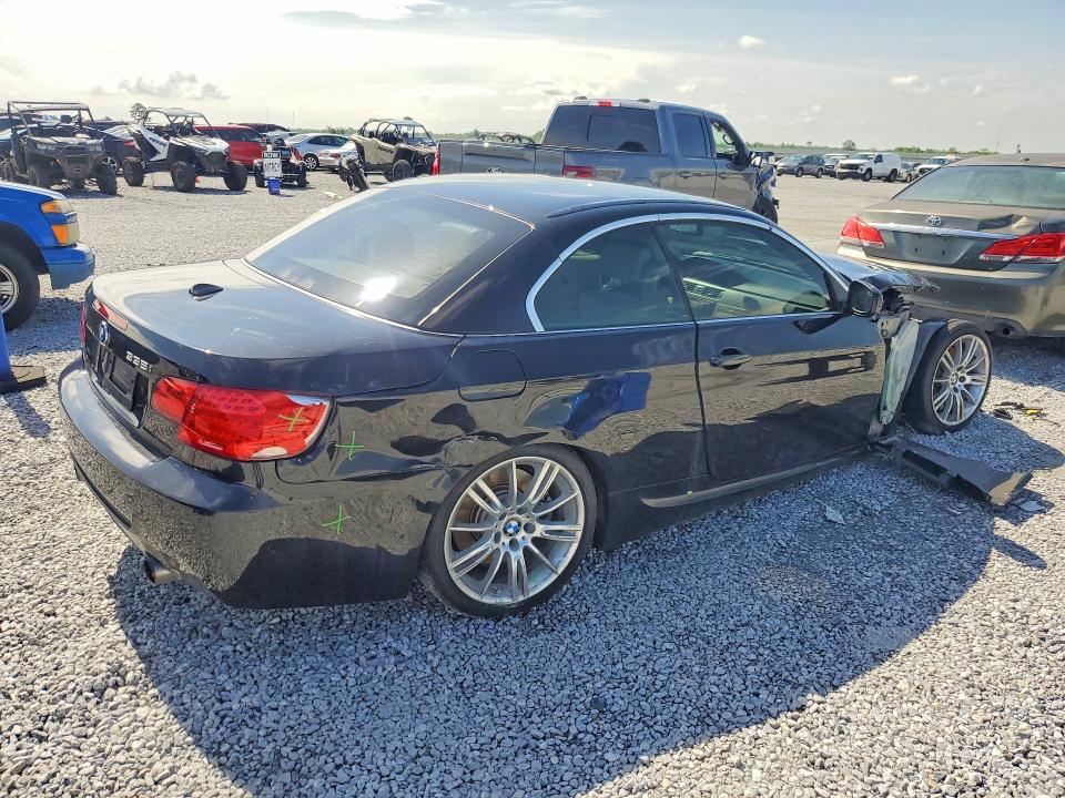2013 BMW 3er VIN WBADX7C55DJ588987 COPART salvage auction — FRONT END, Tx - Salvage Vehicle Title, sold $550 on 2026-07-06 (photo 3)