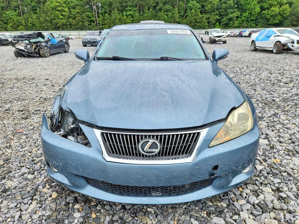 2009 Lexus Is 250 VIN JTHBK262292092381 COPART salvage auction — FRONT END, Ga - Cert Of Title-Salvage, sold $2,250 on 2026-07-09 (photo 5)