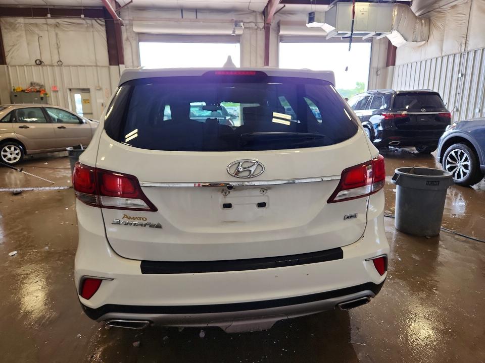 2017 Hyundai Santa fe VIN KM8SMDHF6HU202838 COPART salvage auction — FRONT END, Wi - Certificate Of Title, sold $2,700 on 2026-07-27 (photo 6)