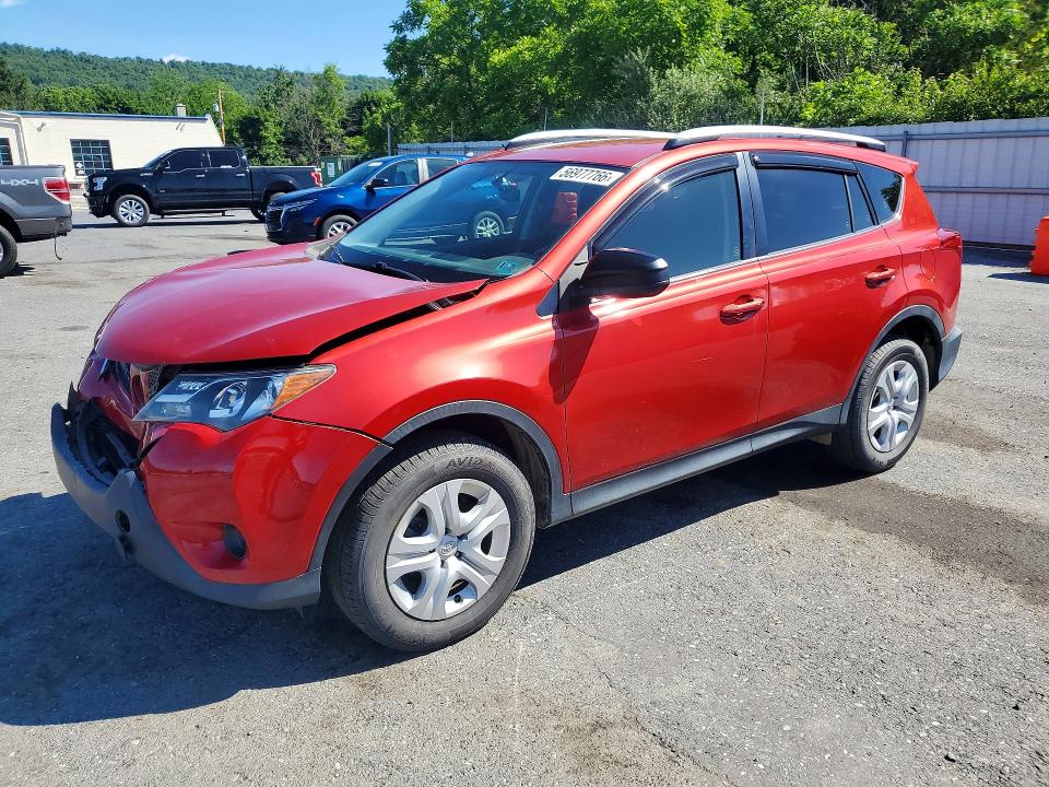 2015 Toyota Rav 4 VIN JTMBFREV2FJ019734 COPART salvage auction — FRONT END, PA - CERTIFICATE OF SALVAGE, sold $1,600 on 2026-07-21 (photo 1)