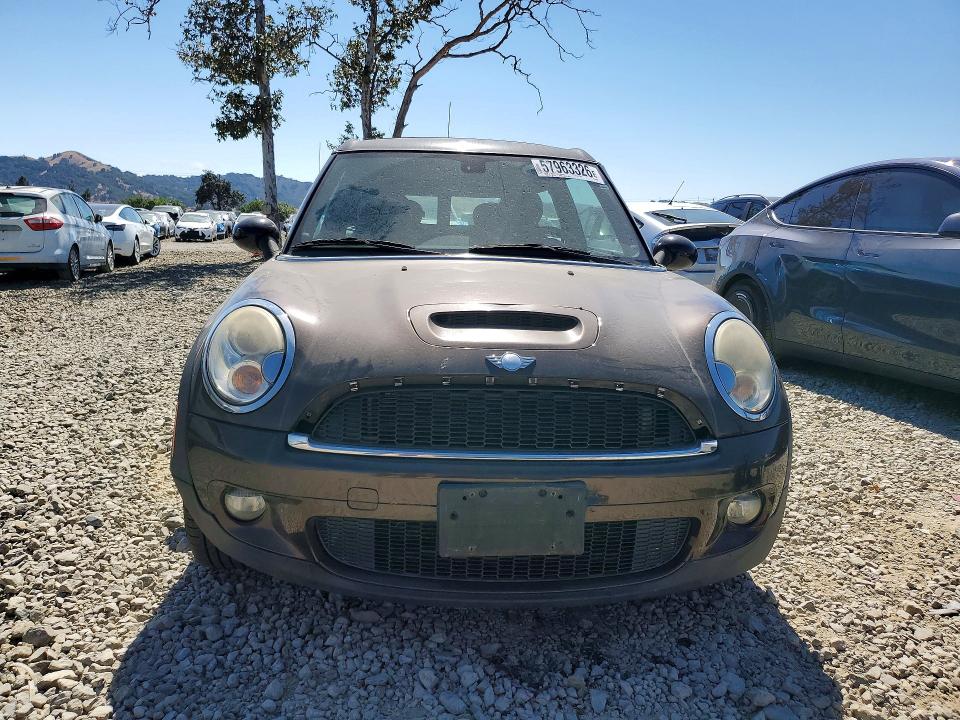 2008 Mini Cooper VIN WMWMM33548TP89226 COPART salvage auction — SIDE, CA - SALVAGE CERTIFICATE, sold $60 on 2026-07-21 (photo 5)