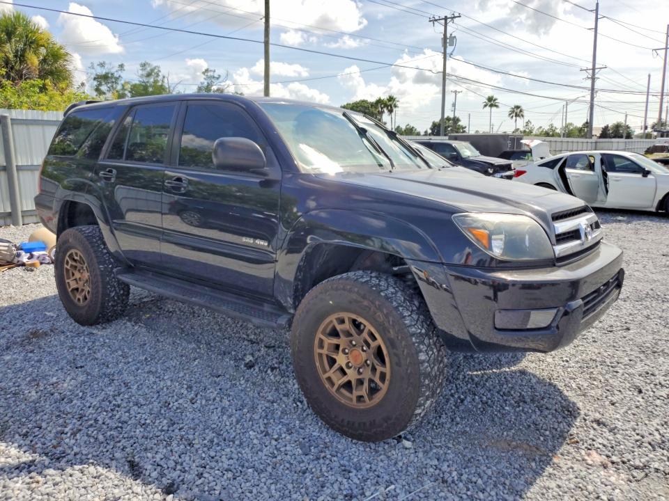 2005 Toyota 4runner VIN JTEBT14R858025246 COPART salvage auction — UNDERCARRIAGE, FL - CERT OF TITLE SLVG REBUILDABLE, sold $15 on 2026-07-21 (photo 4)
