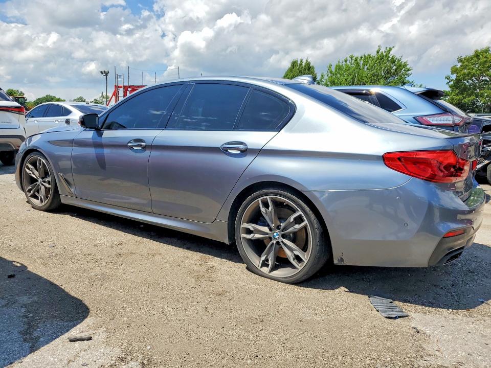 2018 BMW M5 VIN WBAJB9C5XJB035853 COPART salvage auction — REAR END, Il - Certificate Of Title, sold $13,200 on 2026-07-27 (photo 2)