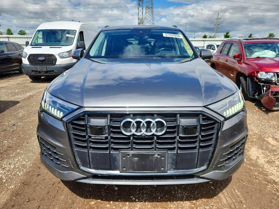 2021 Audi Q7 VIN WA1VXAF79MD020381 COPART salvage auction — REAR END, Il - Salvage Certificate, sold $25,500 on 2026-09-03 (photo 5)