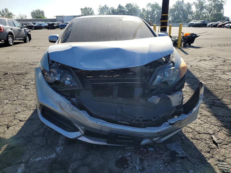 2015 Honda Civic VIN 2HGFG3B50FH528952 COPART salvage auction — FRONT END, Ca - Salvage Certificate, sold $600 on 2026-07-02 (photo 5)