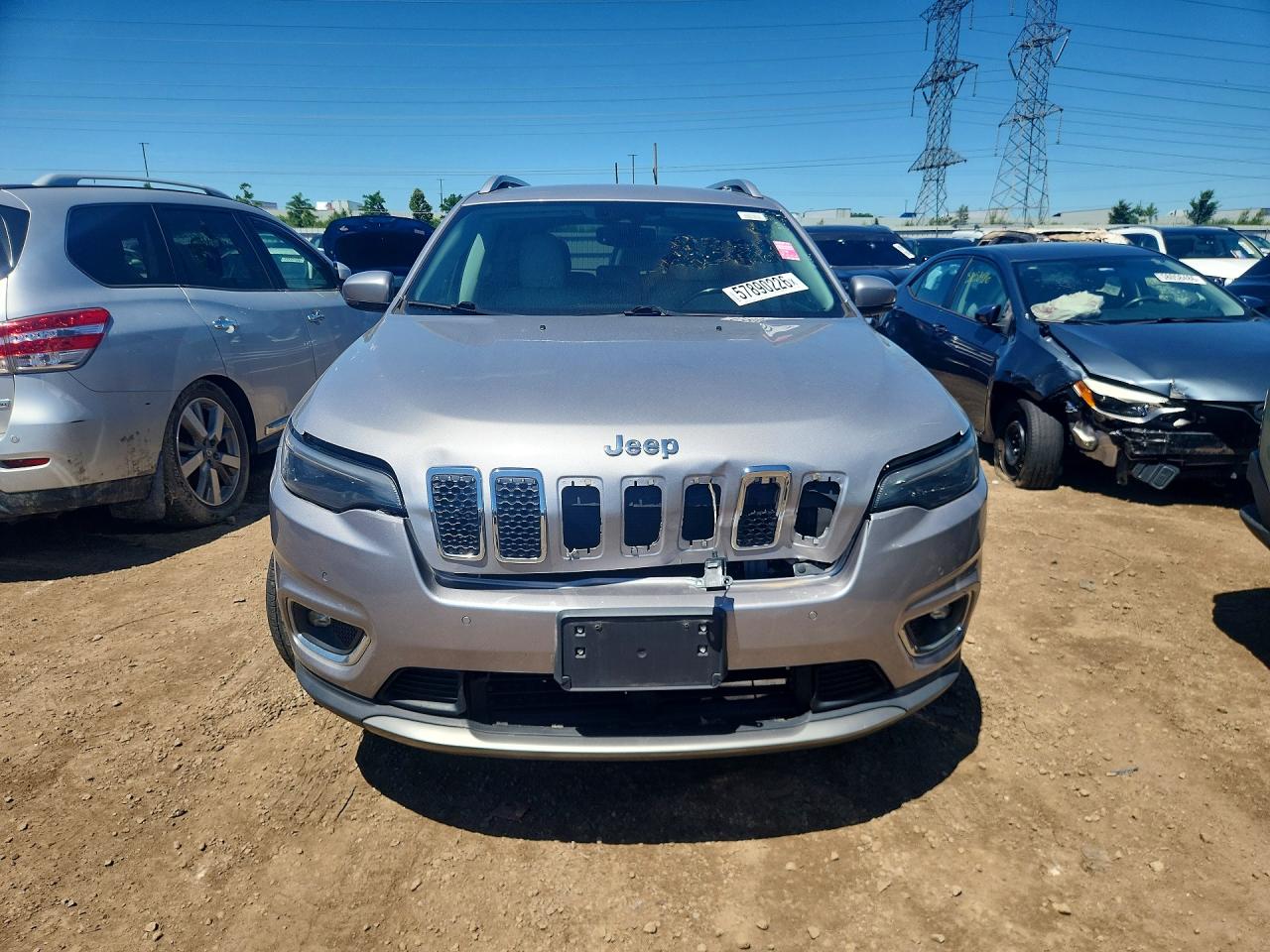 2019 Jeep Cherokee VIN 1C4PJMDN9KD216594 COPART salvage auction — Mechanical, WV - CERTIFICATE OF TITLE (P), sold $2,500 on 2026-07-09 (photo 5)