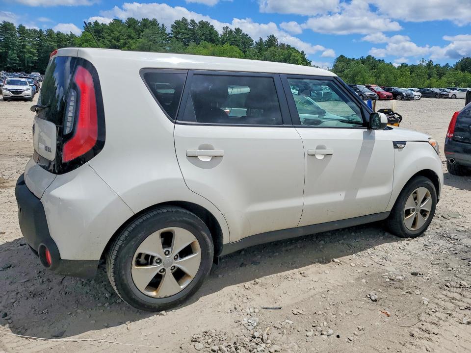 2014 Kia Soul VIN KNDJN2A26E7002299 COPART salvage auction — FRONT END, Ma - Cert Of Title-Reconstrctd Coll, sold $400 on 2026-07-20 (photo 3)