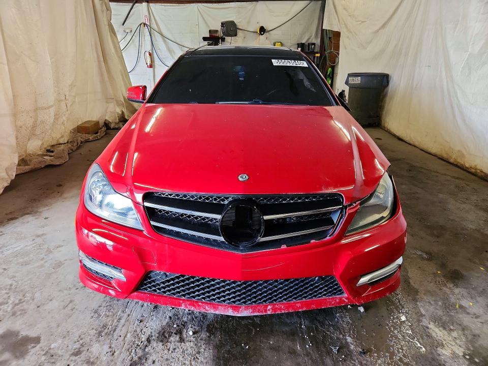 2014 Mercedes-benz C class VIN WDDGJ8JB7EG257784 COPART salvage auction — FRONT END, Fl - Cert Of Ttl-Rebuilt&Slvg Rbld, sold $175 on 2026-07-07 (photo 5)