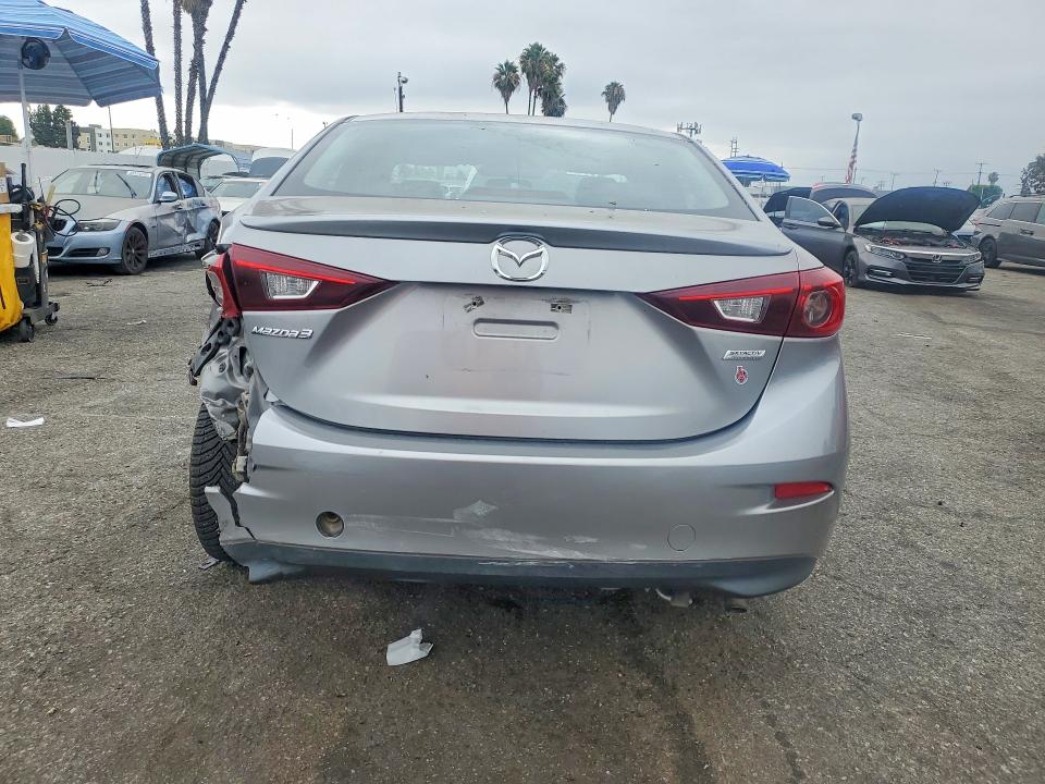 2014 Mazda 3 VIN JM1BM1V77E1214106 COPART salvage auction — REAR END, Ca - Salvage Certificate, sold $1,750 on 2026-07-24 (photo 6)