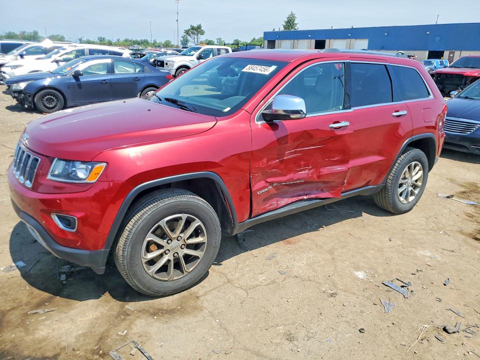 2015 Jeep Cherokee VIN 1C4RJFBG8FC889946 COPART salvage auction — SIDE, Mi - Certificate Of Title, sold $800 on 2026-07-28 (photo 1)