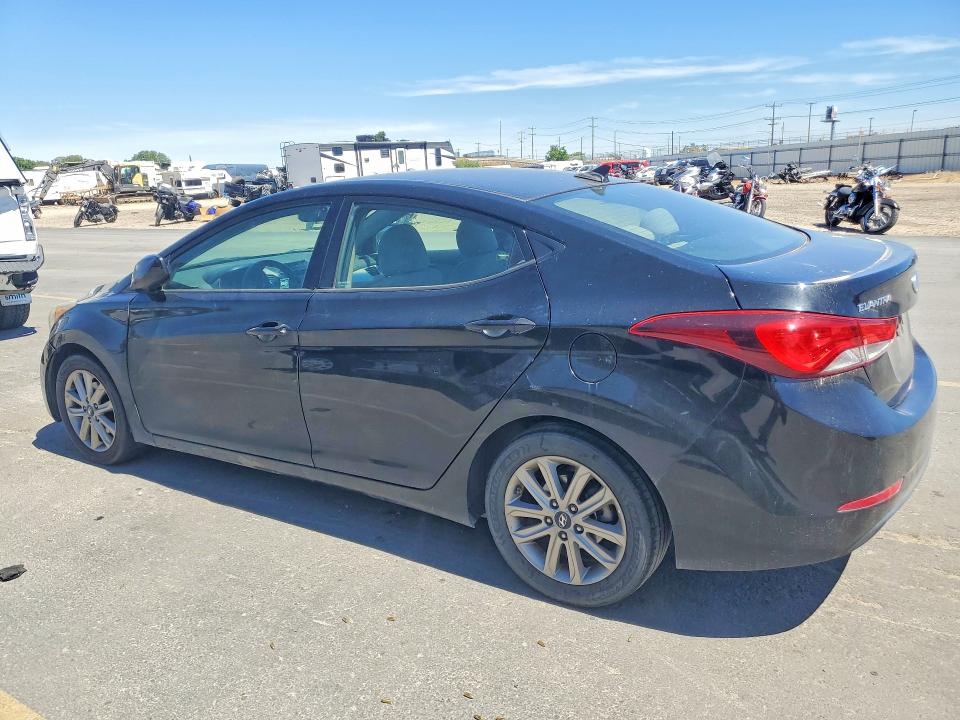2014 Hyundai Elantra VIN 5NPDH4AE3EH500238 COPART salvage auction — FRONT END, Id - Certificate Of Title, sold $1,450 on 2026-07-09 (photo 2)