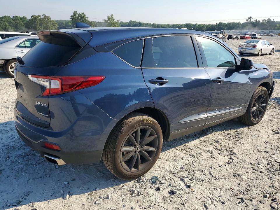 2025 Acura Rdx VIN 5J8TC2H45SL031271 COPART salvage auction — FRONT END, Ga - Cert Of Title-Salvage, sold $5,700 on 2026-08-03 (photo 3)