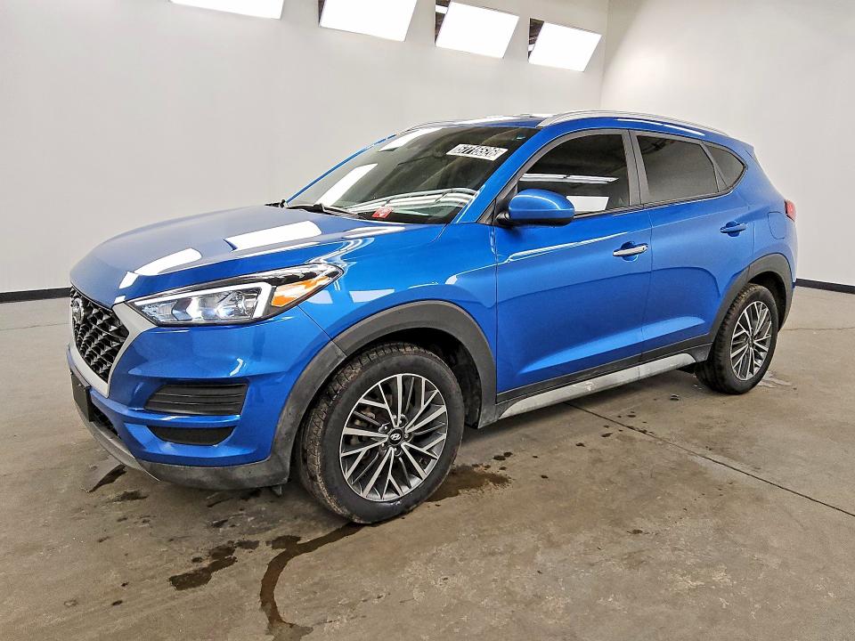 2021 Hyundai Tucson VIN KM8J3CAL6MU300304 COPART salvage auction — REAR END, Il - Certificate Of Title, sold $11,007 on 2026-07-09 (photo 1)