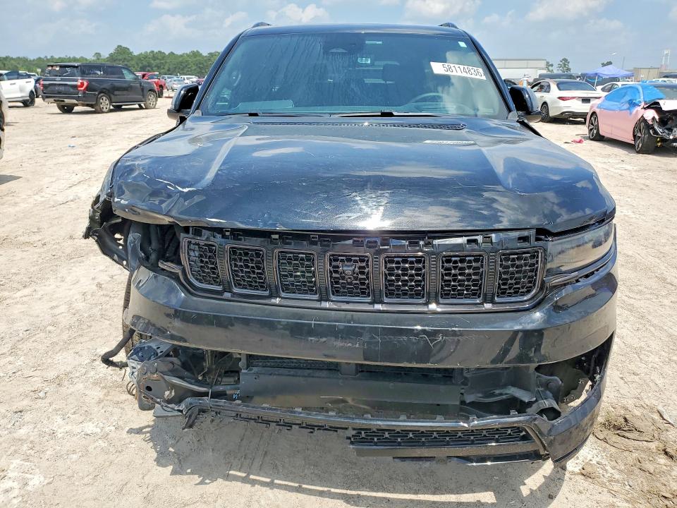 2024 Jeep Grand wagoneer VIN 1C4SJVFP7RS155606 COPART salvage auction — FRONT END, Ca - Cert Of Title-Salvaged, sold $21,900 on 2026-07-24 (photo 5)