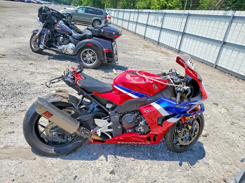2025 Honda Cbr VIN JH2SC821XSK400120 COPART salvage auction — REAR END, Ny - Mv-907A Salvage Certificate, sold $8,800 on 2026-07-02 (photo 1)