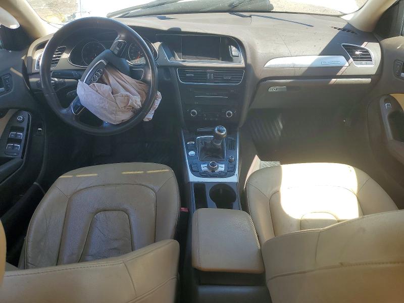 2014 Audi A4 VIN WAUHFAFL3EN016676 COPART salvage auction — FRONT END, NY - MV-907A SALVAGE CERTIFICATE, sold $350 on 2026-07-02 (photo 8)