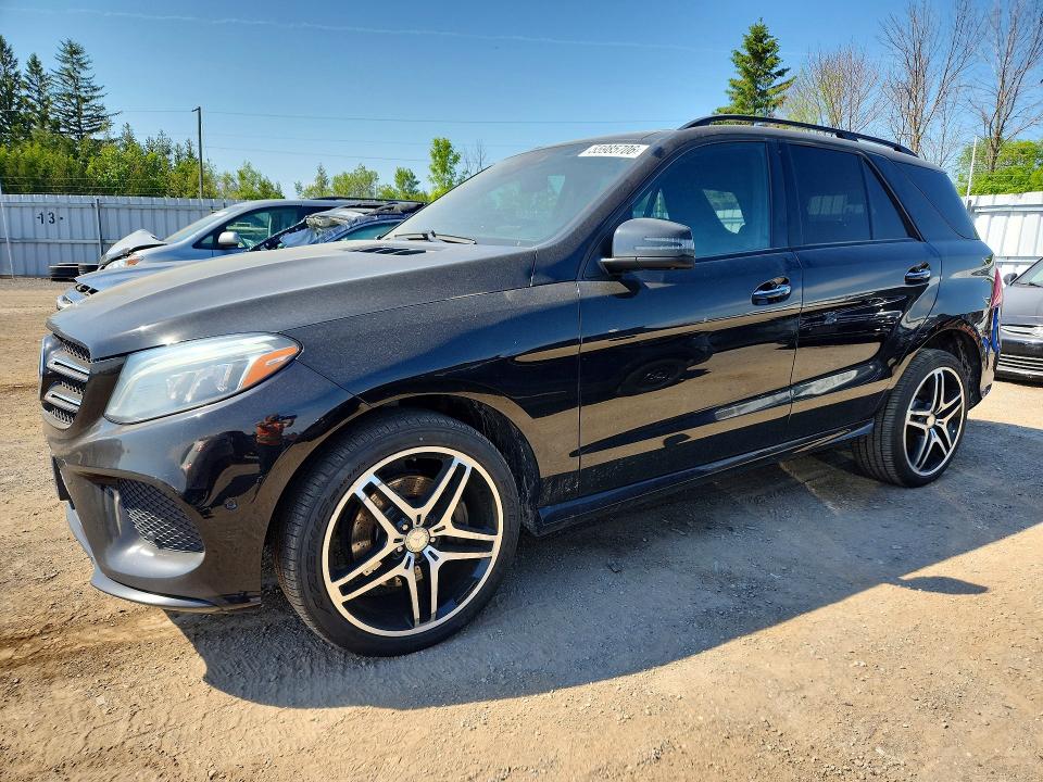 2016 Mercedes-benz Gle VIN 4JGDA2EB3GA758290 COPART salvage auction — UNDERCARRIAGE, On - Permit No Brand - Unfit, sold $10,200 on 2026-07-30 (photo 1)