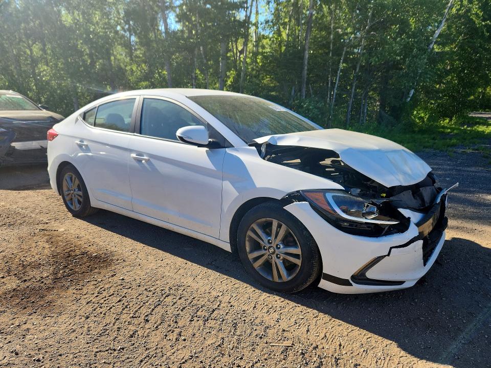 2017 Hyundai Elantra VIN KMHD84LF6HU209843 COPART salvage auction — FRONT END, On - Permit Salvage, sold $1,850 on 2026-07-14 (photo 4)