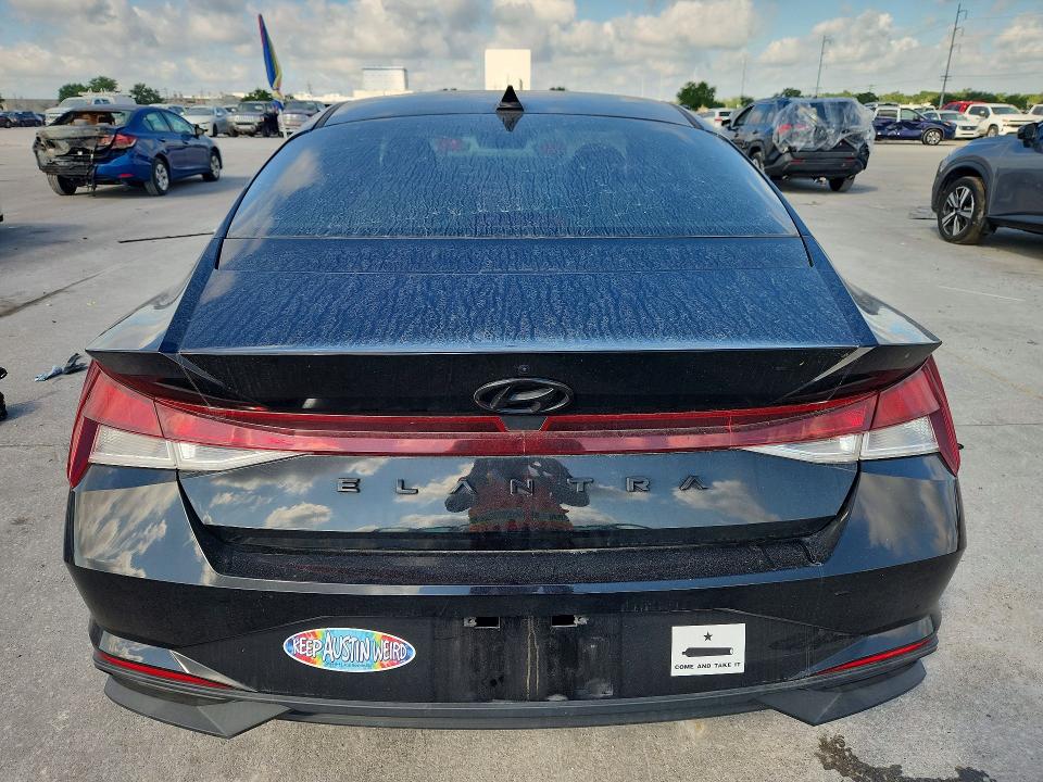 2021 Hyundai Elantra VIN 5NPLL4AG8MH016348 COPART salvage auction — FRONT END, La - Cert Of Title-Salvage, sold $2,100 on 2026-07-08 (photo 6)