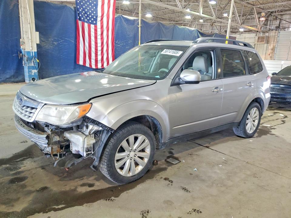 2011 Subaru Forester VIN JF2SHADC0BH753626 COPART salvage auction — FRONT END, Mi - Certificate Of Title, sold $500 on 2026-07-14 (photo 1)