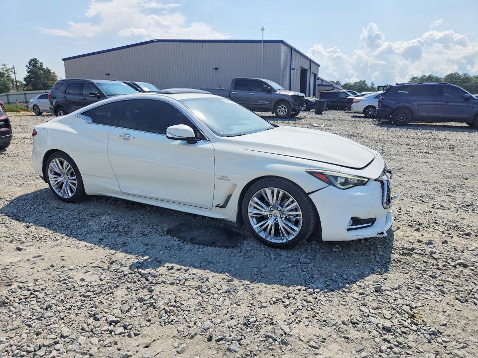 2018 Infiniti Q60 VIN JN1EV7EK7JM342438 COPART salvage auction — FRONT END, GA - CERT OF TITLE-SALVAGE, sold $2,250 on 2026-07-30 (photo 4)