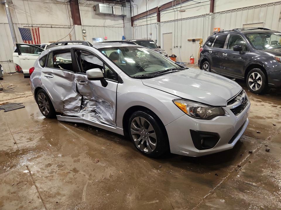 2014 Subaru Impreza VIN JF1GPAL62E8315977 COPART salvage auction — SIDE, Wi - Junked Vehicle Bill Of Sale, sold $1,200 on 2026-07-06 (photo 4)
