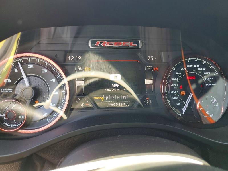 2020 Ram 1500 VIN 1C6SRFLT2LN401541 COPART salvage auction — REAR END, Ca - Salvage Certificate, sold $16,600 on 2026-07-02 (photo 9)