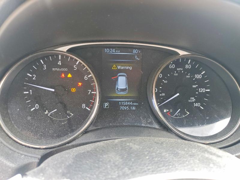 2016 Nissan Rogue VIN KNMAT2MV5GP723857 COPART salvage auction — FRONT END, Ma - Cert Of Title-Reconstrctd Coll, sold $525 on 2026-07-15 (photo 9)